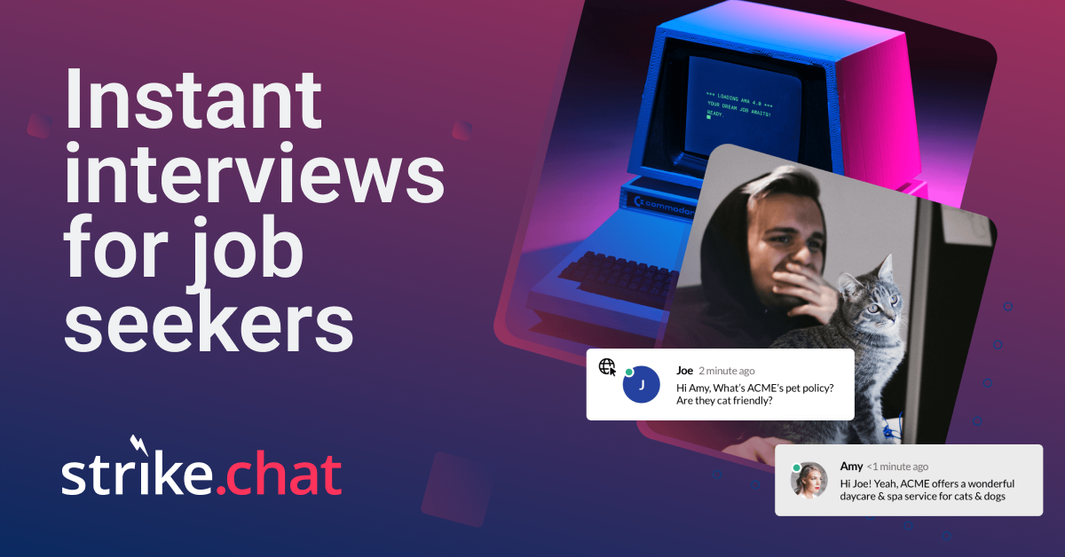 Chatstrike The Quickest Way to Connect with Employers
